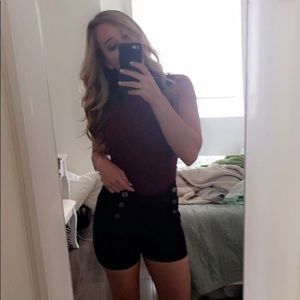 H&M high waisted sailor shorts